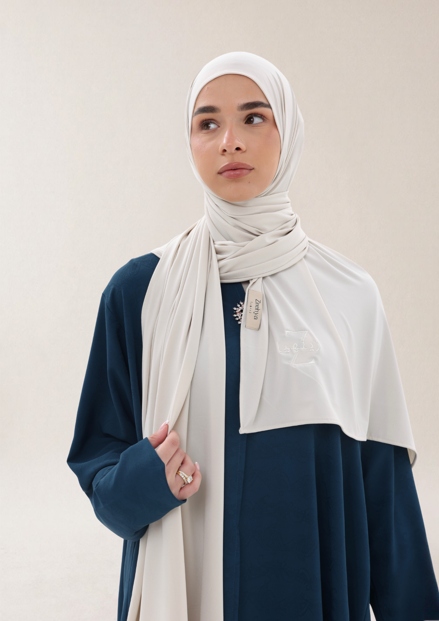 Meringue - Premium Jersey Scarf