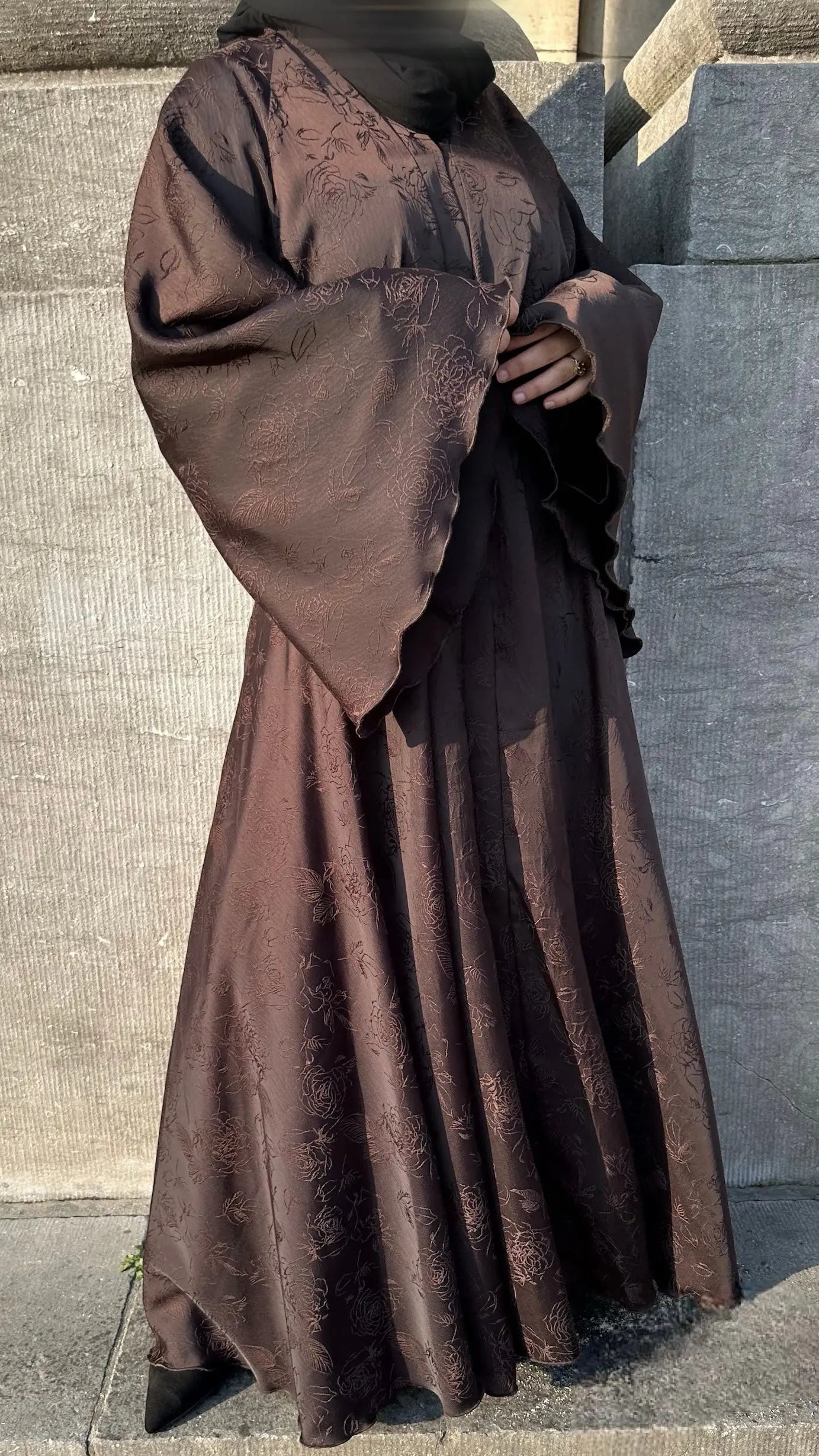 Abaya RAWDHA COFFEE Zinehya
