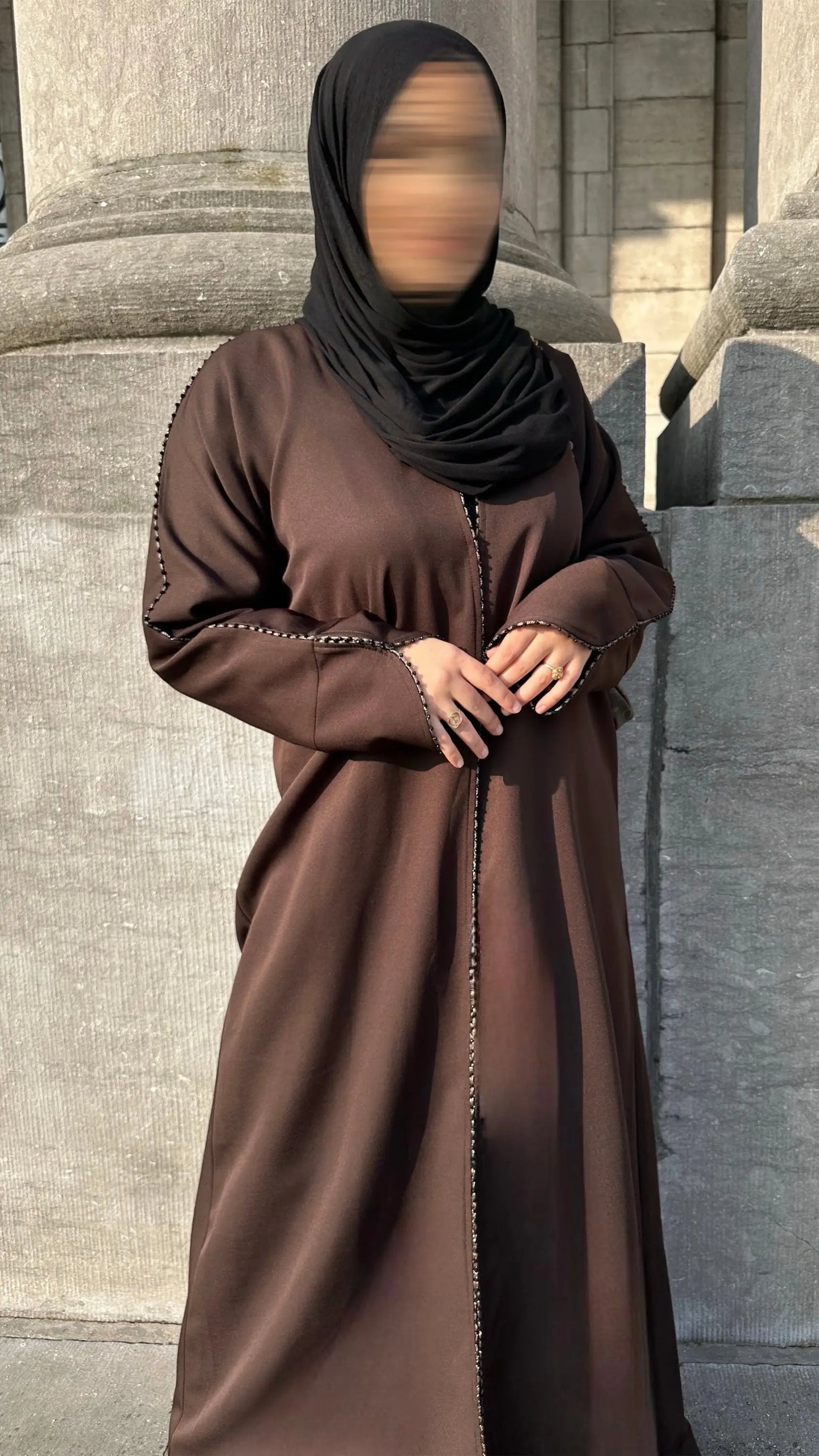 Abaya DANA COFFEE Zinehya