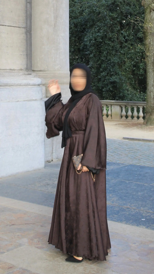 Abaya RAWDHA COFFEE Zinehya